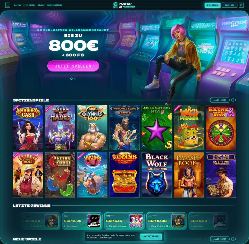 Die Zukunft der Mobilität ist in vollem Gange. Deutsche Online-Riesen wie, powerup casino bonus