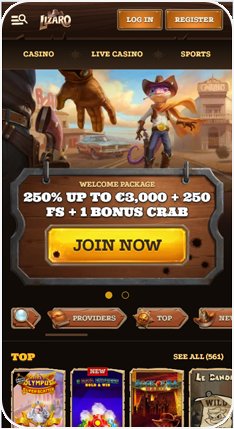 Casino lizaro in United Kingdom