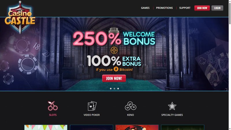 Spins Castle Casino in the UK: A Review - overview